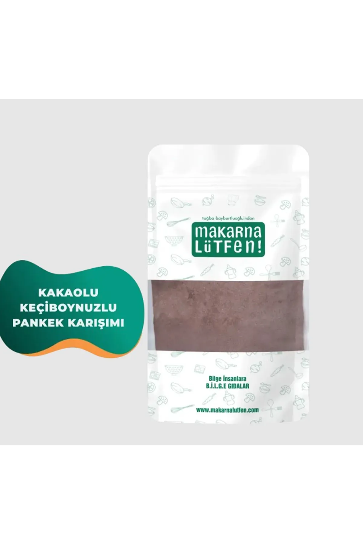 Makarna Lütfen Kakaolu Keçiboynuzlu Pankek Karışımı 235gr