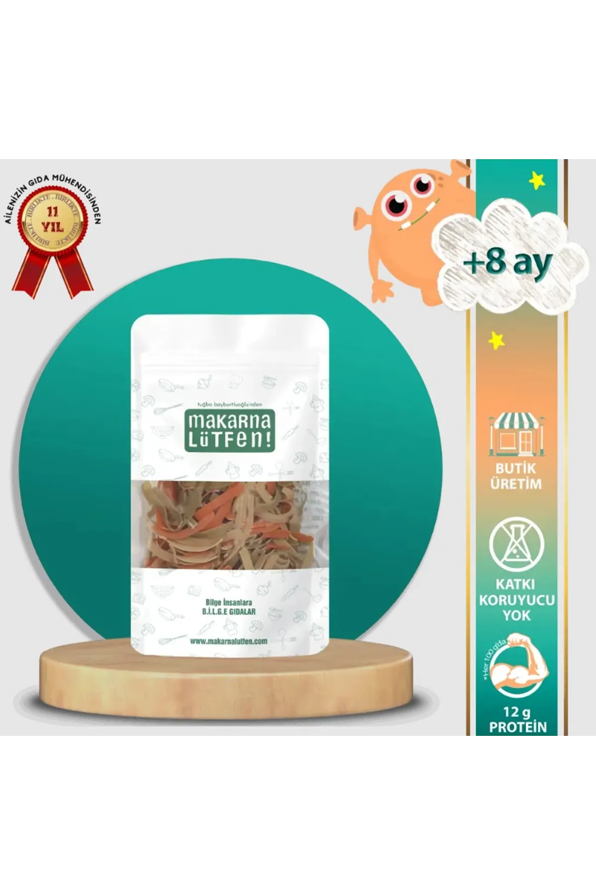 Makarna Lütfen Karışık Sebzeli Erişte 200gr