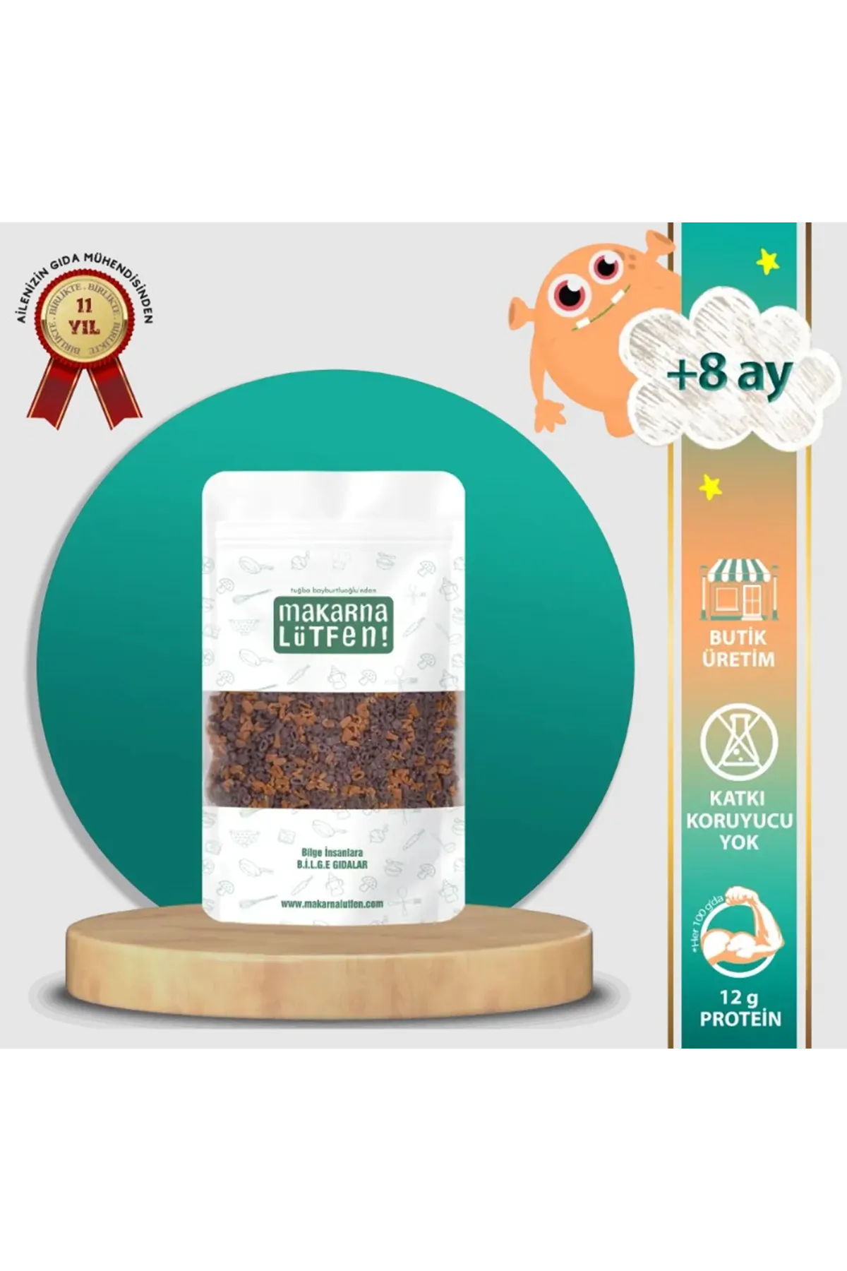 Makarna Lütfen Karışık Sebzeli Harf Rakam Şehriye 250gr