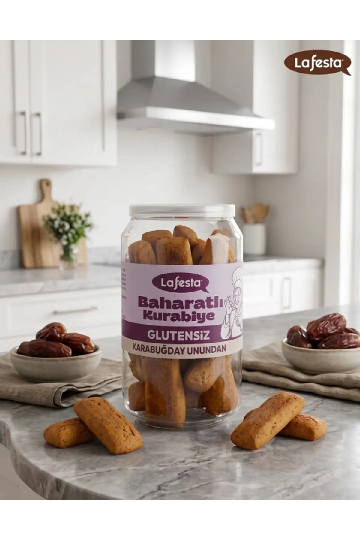Lafesta Glutensiz Baharatlı Kurabiye 100gr