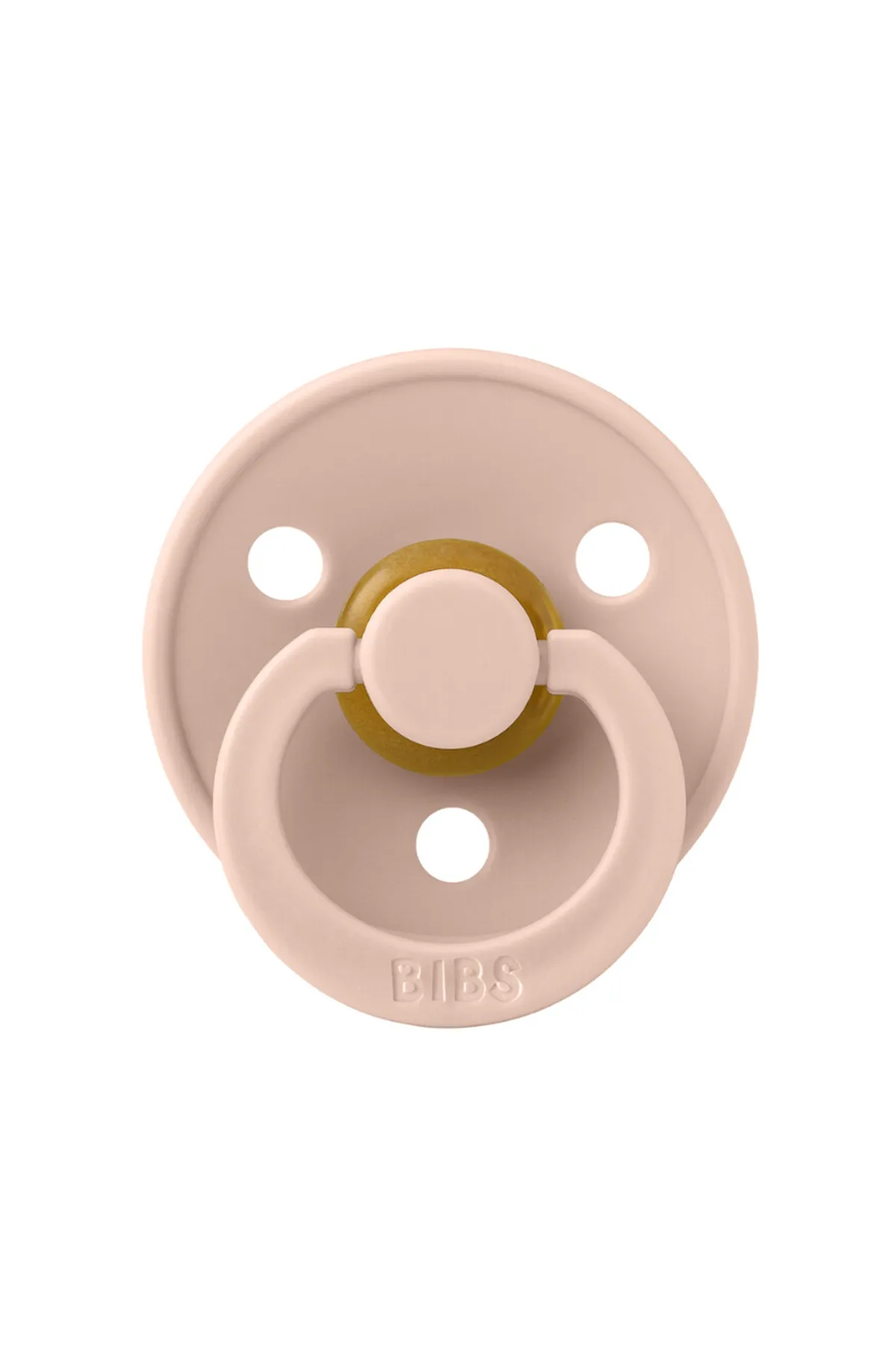 Bibs Colour Kauçuk Simetrik Emzik 0-6 Ay Blush