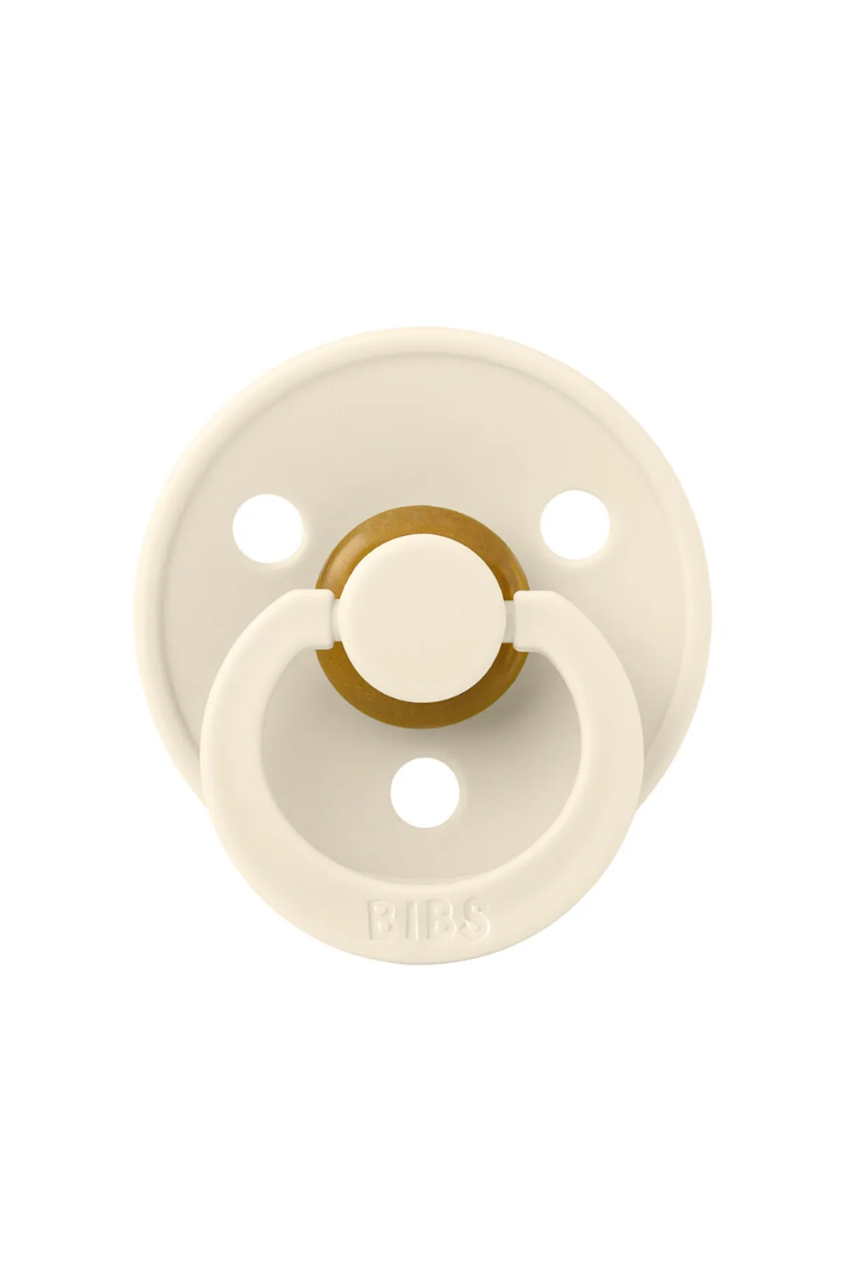 Bibs Colour Kauçuk Simetrik Emzik 0-6 Ay Ivory