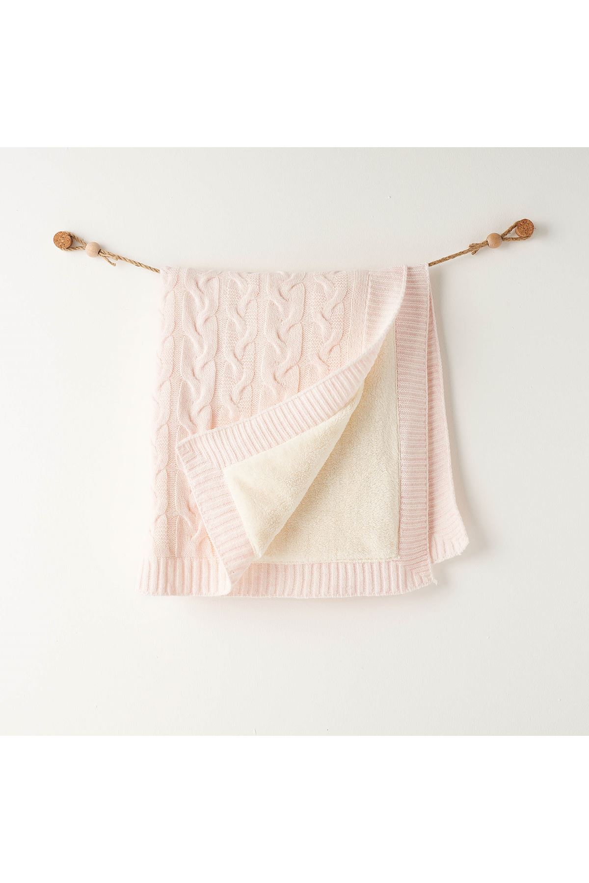 Andywawa Bebek Tri̇ko Battani̇ye  85x100 Ac26340 Pink Melange