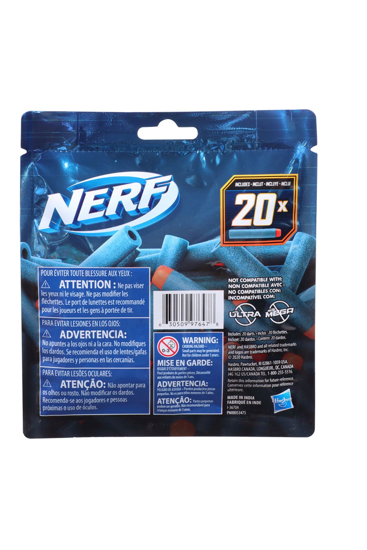 Nerf Elite 2.0 Dart 20li Yedek Paket F0040