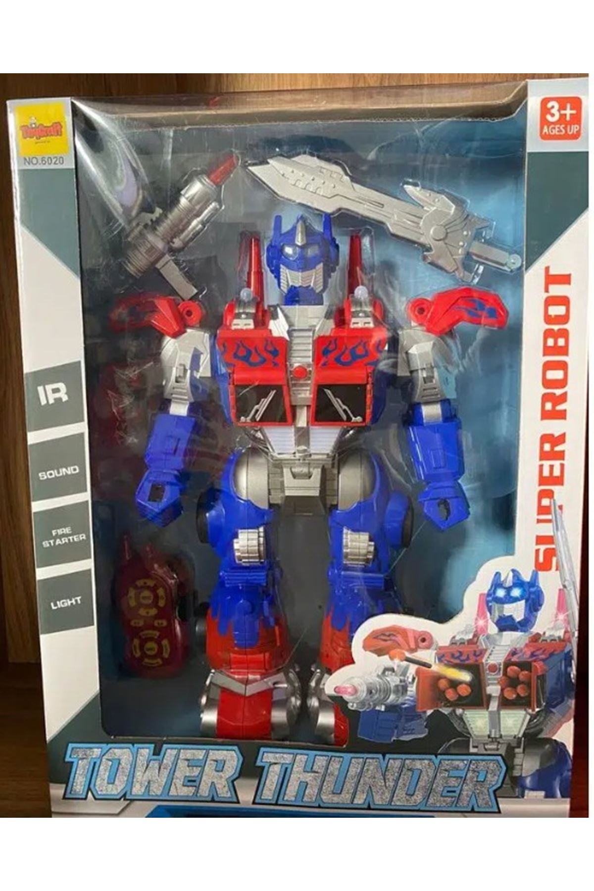 Toycraft Uzaktan Kumandalı Sünger Atan Robot 6020/6021