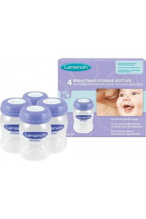 Lansinoh Anne Sütü Saklama Kabı 4'Lü