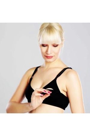 Liza Siyah Emzirme Sütyeni