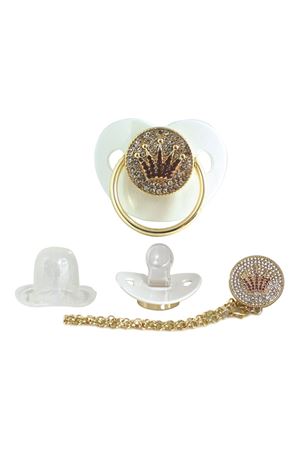 Prenses Taçlı Taşlı Bebek Emzik