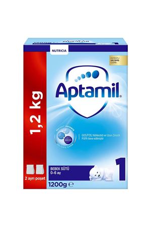 Aptamil Bebek Sütü Maması No1 0-6 Ay 1200 Gr