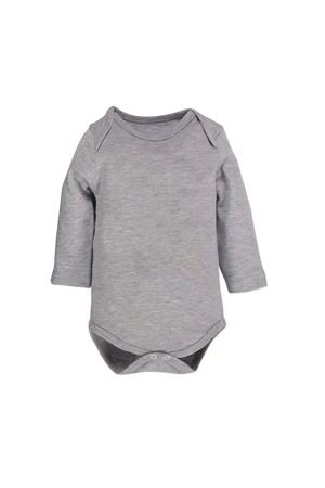 Gri Uzun Kollu Alttan Çıt-çıtlı Badi Zıbın