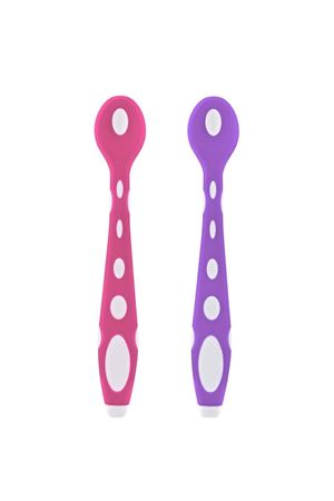 BabyJem Silikon Mama Kaşığı 563 Pembe Mor