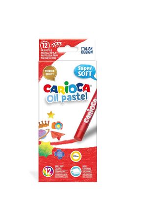 Carioca Yağlı Pastel Boya Kalemi 12'Li