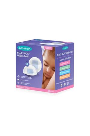 Lansinoh Blue Lock Göğüs Pedi 36 Adet