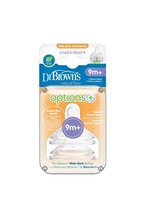 Dr.Brown's Geniş Ağız 4.Evre 2'Li Silikon Biberon Emziği