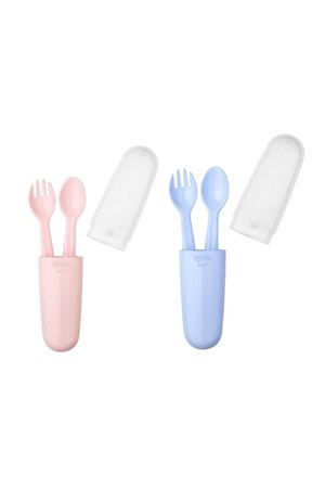 Wee Baby Çatal Kaşık Seti Saklama Kutulu 134