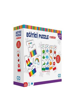 Games Eğitici Puzzle Renkler 60 Parça 5029