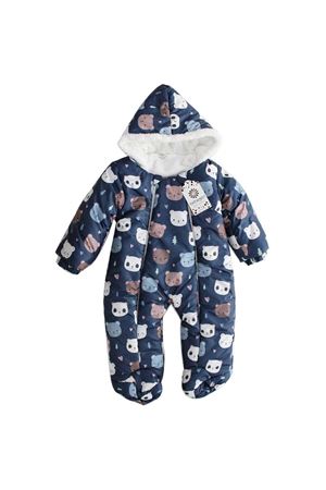 Erkek Bebek Lacivert Kozmonot Ayaklı