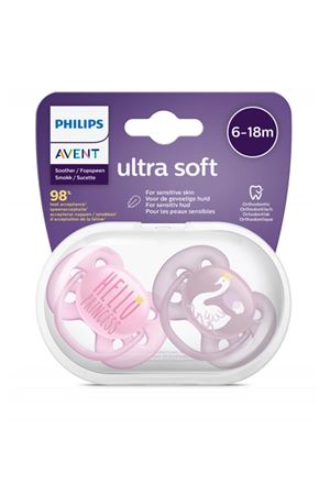 Philips Avent Ultra Soft Emzik 6-18 Ay Kız