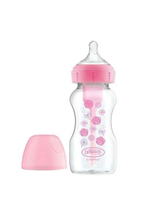 Dr.Brown's PP Geniş Ağız Options Biberon 270 ml Pembe