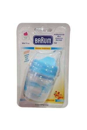 Barum Polikarbonat Mini Alıştırma Bardağı Mavi