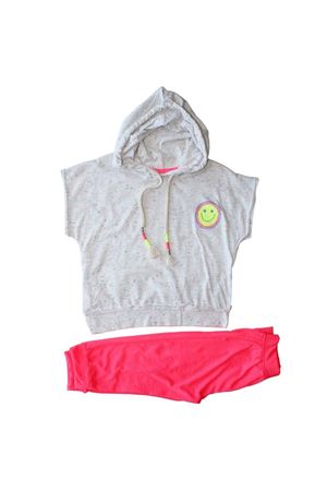 Gülen Yüz Baskılı Neon 2'li Takım