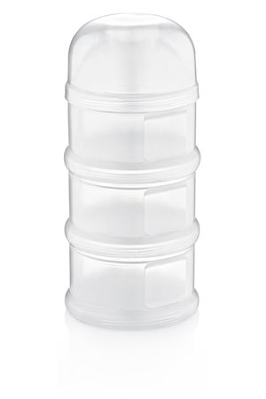 BabyJem Katlı Toz Mama Kabı 545 Beyaz