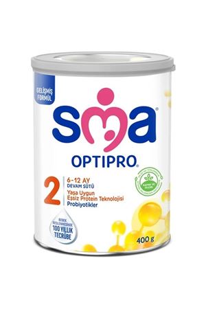 SMA Optipro Probiyotik 2 Bebek Devam Sütü 6-12 Ay 400 Gr