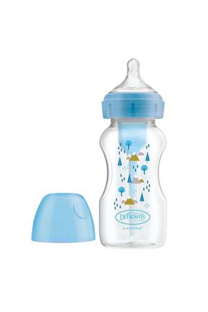 Dr.Brown's PP Geniş Ağız Options Biberon 270 ml Mavi