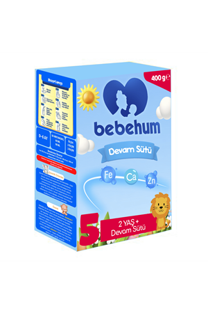 Bebehum 5 Devam Sütü 400 gr 2 Yaş+