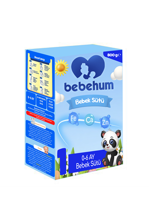 Bebehum 1 Bebek Sütü 800 gr 0-6 Ay