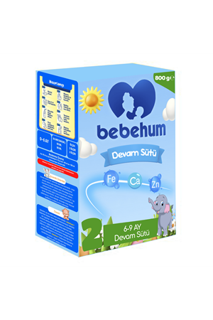 Bebehum 2 Devam Sütü 800 gr 6-9 Ay