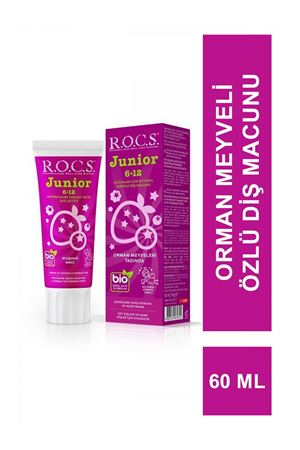 R.O.C.S.Junior Diş Macunu 6-12 Yaş 60 ml Orman Meyveleri