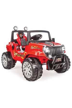 Pilsan Ranger Akülü Araba 12 Volt 05-107 Kırmızı