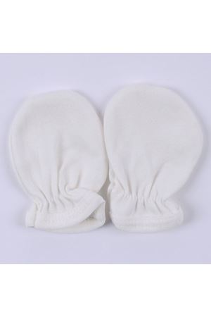 Ekru Lastikli Bebek Eldiveni