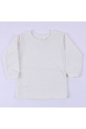 Unisex Ekru Uzun Kollu Tek Üst Body