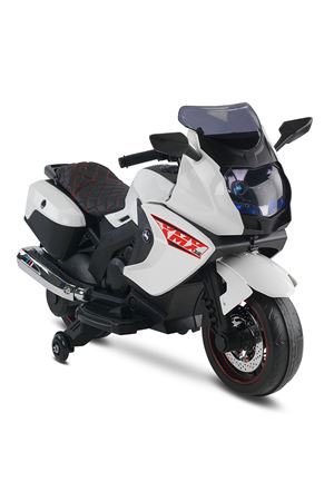 Babyhope 438A XMX-316 Ledli Akülü Motor 12 Volt Beyaz