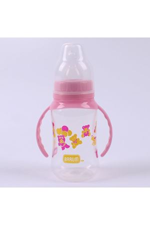 Barum Pembe Ayıcıklı Kuplu Biberon 150 ml