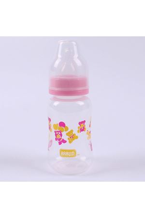 Barum Pembe Ayıcıklı Desenli Biberon 150 ml