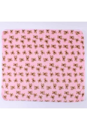 Pembe Ayıcık Desenli Polar Battaniye