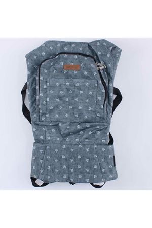 Exclusive Desenli Gri Kanguru