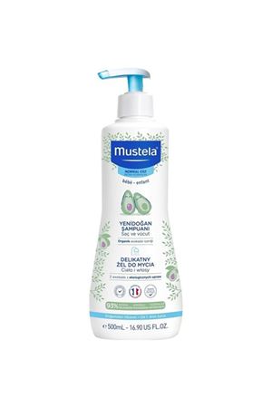 Mustela Dermo Cleansing Yenidoğan Saç ve Vücut Şampuanı 500 ml