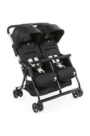 Chicco Ohlala Twin İkiz Bebek Arabası Black Nigth