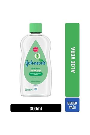 Johnson's Baby Bebe Yağı 300 ml Aloe Vera