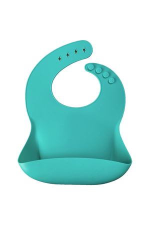 OiOi Basics Silikon Mama Önlüğü Aqua Green