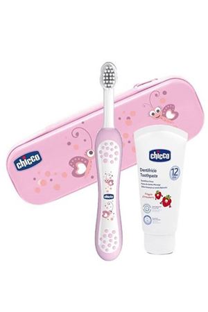 Chicco Diş Fırça Seti 6-36 Ay Pembe
