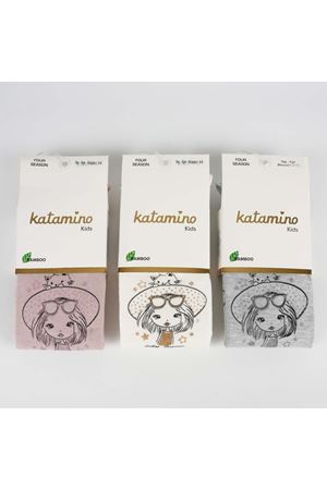Katamino Mistar Baskılı Kız Külotlu Çorap K37008 Asorti