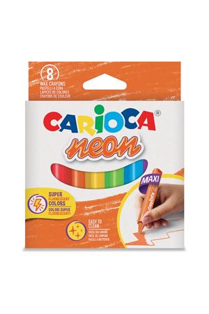 Carioca Pastel Boya Kalemi Fosforlu 8'Li