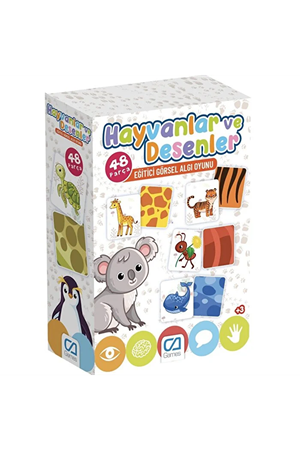 Games Hayvanlar ve Desenleri 48 Parça 5155