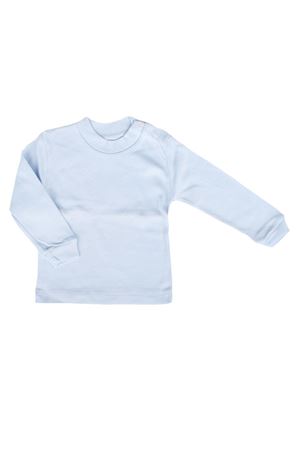 Mavi Fitilli Çıtçıtlı Uzun Kol Bebek Body