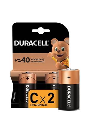 Duracell Basic C Boy Pil 2Li